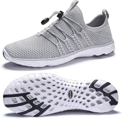 Men'S Lightweight Quick Drying Aqua Water Shoes Athletic Sport Walking Shoes