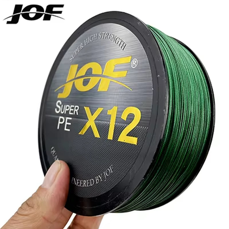 12 Strands 500M 300M 100M Braided Fishing Line Fishing Line Japan Multifilament Smooth Fishing Line Accessories