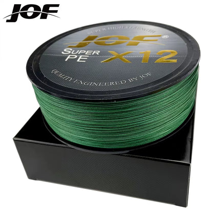 12 Strands 500M 300M 100M Braided Fishing Line Fishing Line Japan Multifilament Smooth Fishing Line Accessories