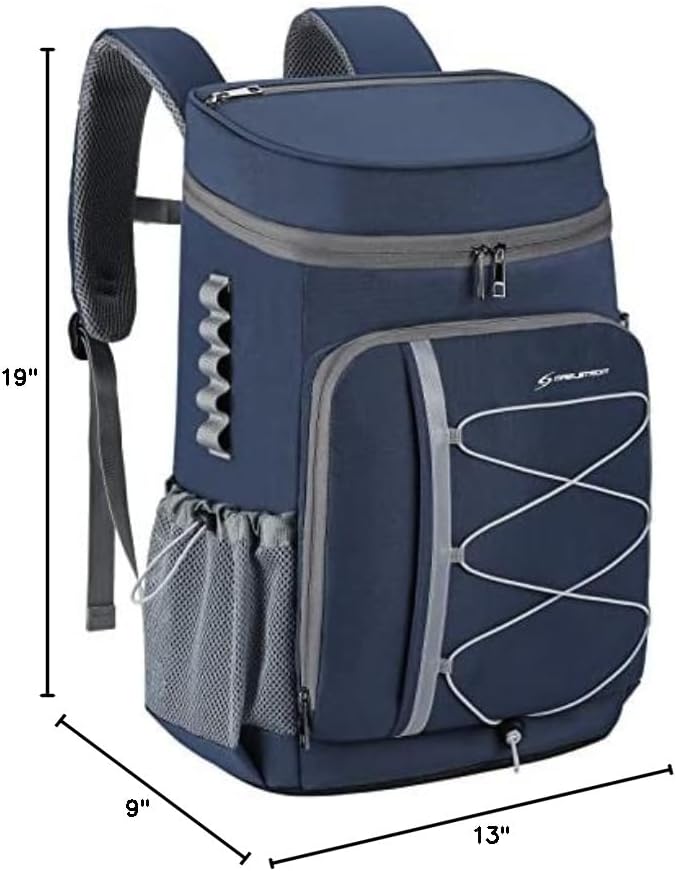 Cooler Backpack,35/50 Can Backpack Cooler Leakproof,Insulated Soft Cooler Bag,Camping Cooler,Beach Cooler,Ice Chest Backpack,Lightweight Travel Cooler Lunch Backpack for Hiking,Shopping