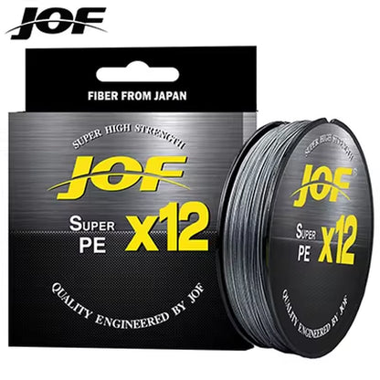 X12 Upgraded Braided Fishing Lines Super Strong 12-Strand Multifilament PE Line 100M 300M 500M 25LB 30LB 39LB 50LB 65LB 92LB