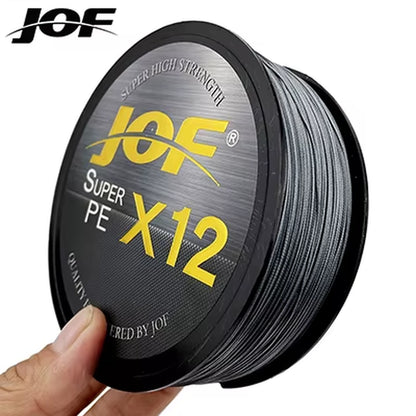 12 Strands 500M 300M 100M Braided Fishing Line Fishing Line Japan Multifilament Smooth Fishing Line Accessories