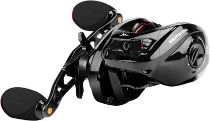 Royale Legend II Baitcasting Reels, New Compact Design Baitcaster Fishing Reel, 17.64LB Carbon Fiber Drag, Cross-Fire 8 Magnet Braking System, Available in 5.4:1 and 7.2:1