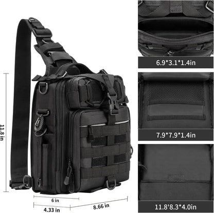 Fishing Backpack Outdoor Tackle Bag Large Fishing Tackle Bag Water-Resistant Fishing Backpack