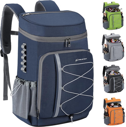 Cooler Backpack,35/50 Can Backpack Cooler Leakproof,Insulated Soft Cooler Bag,Camping Cooler,Beach Cooler,Ice Chest Backpack,Lightweight Travel Cooler Lunch Backpack for Hiking,Shopping